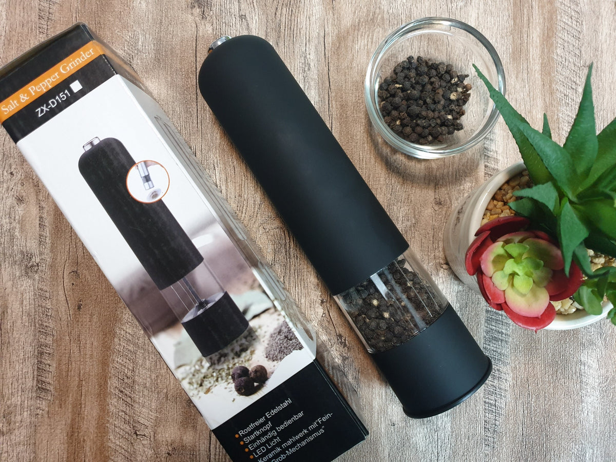 Pepper Grinder with LED Light – Cookie Kats