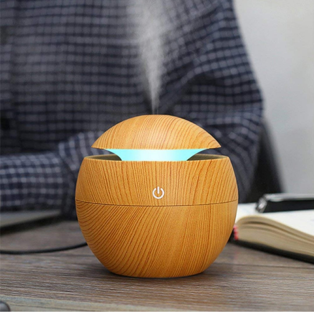 Aromatherapy Diffuser and Humidifier 7 Color LED Change 130mL