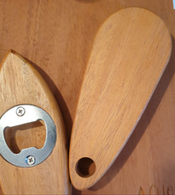 Load image into Gallery viewer, Unique Designs/Personalized Bottle Openers Solid Mahogany