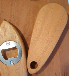 Unique Designs/Personalized Bottle Openers Solid Mahogany