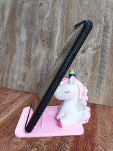 Load image into Gallery viewer, Super Cute Unicorn Cellphone Stand