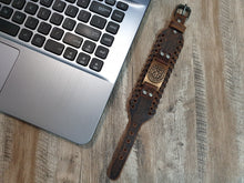 Load image into Gallery viewer, Leather Bracelet for the Modern Man