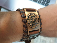 Load image into Gallery viewer, Leather Bracelet for the Modern Man