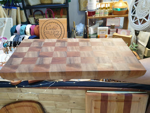 Handmade Solid Mahogany Chopping and Cheese Boards