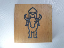 Load image into Gallery viewer, Engraved Coasters Handmade Solid Mahogany