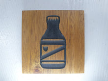 Load image into Gallery viewer, Engraved Coasters Handmade Solid Mahogany