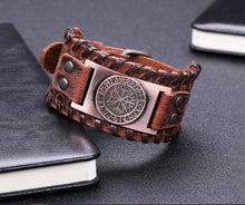 Load image into Gallery viewer, Leather Bracelet for the Modern Man