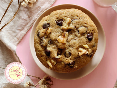 Dark Choco Walnut Cookies